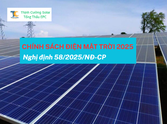 CHÍNH SÁCH ĐIỆN MẶT TRỜI 2025
