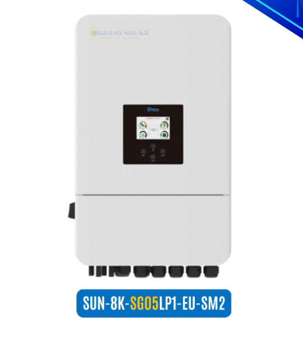 Deye 8Kw 1 Pha Inverter Hybrid - SUN-8K-SG05LP1-EU-SM2